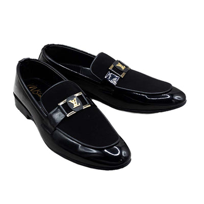 Patent Chain Loafers